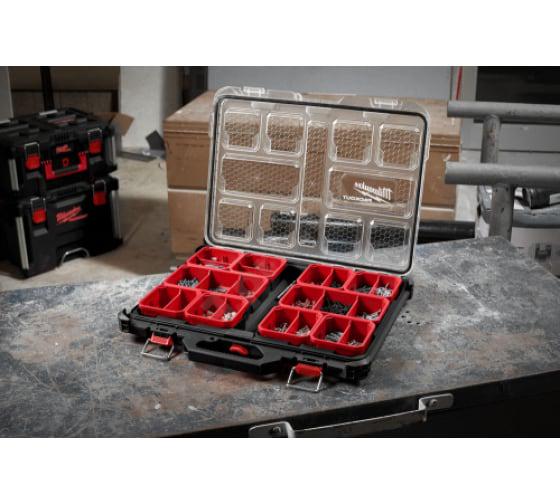 Тонкий органайзер Milwaukee PACKOUT 500x380x65 мм (4932471064) - фото 2 Тонкий органайзер Milwaukee PACKOUT 500x380x65 мм (4932471064) - фото 2