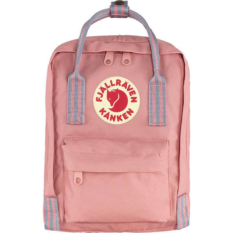 Городской рюкзак Fjallraven Kanken Mini Pink Long Stripes (23561.312-909)