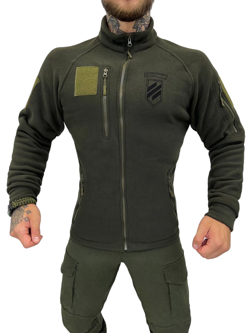 Кофта флісова 3 ОШБр 204173 L Олива