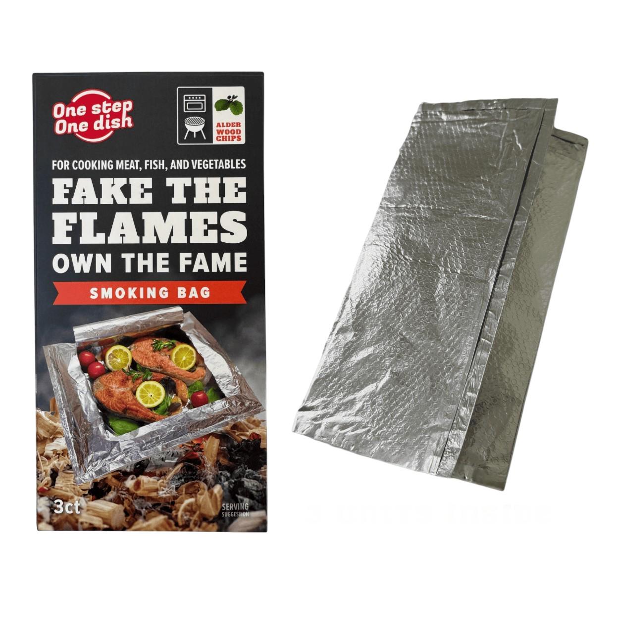 Пакет для копчення і запікання OneStepOneDish! LIMITED на щепі вільхи (28803677)