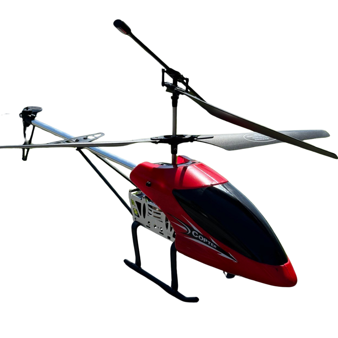 Вертолет на радиоуправлении TORNADO 65 см Красный (23395)