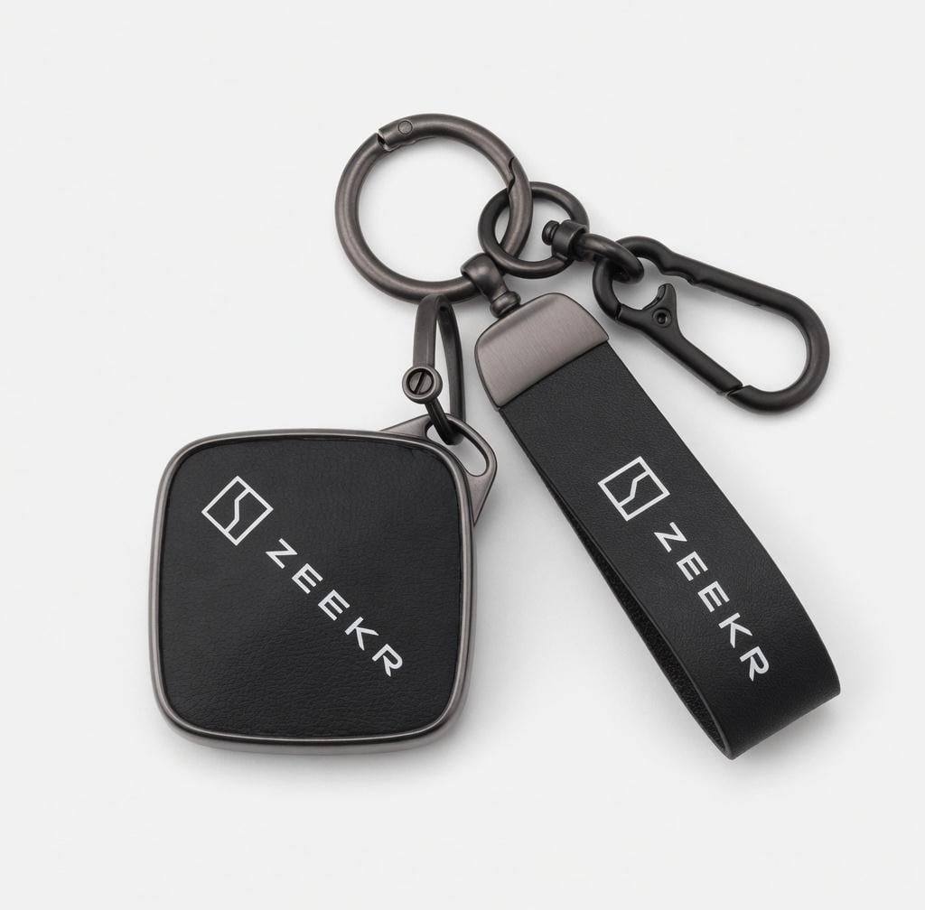 Чехол для ключа для автомобиля Zeekr 001/007/009/X/7X Black (007707)