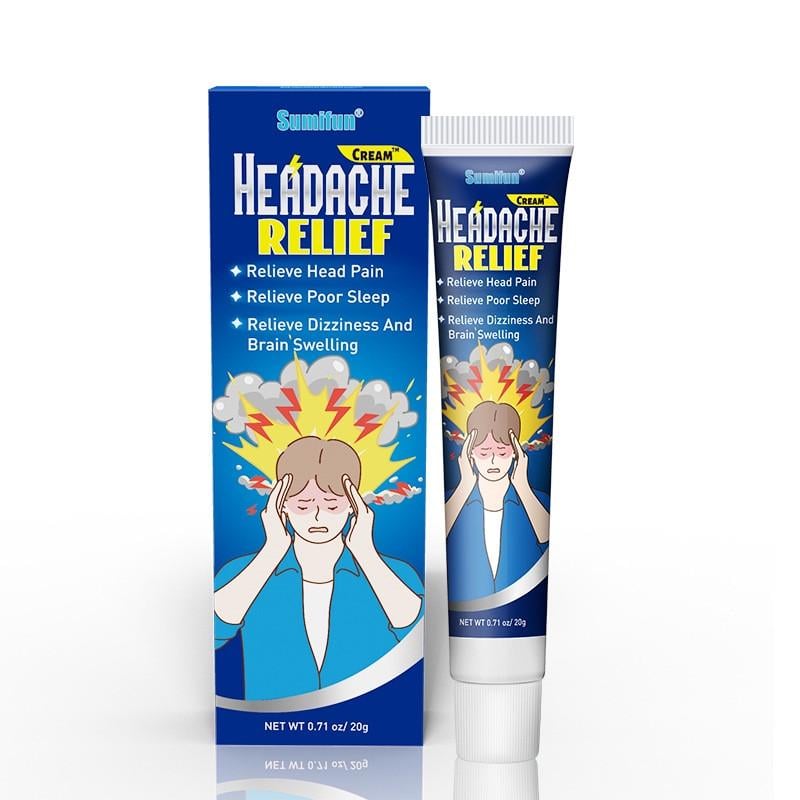 Крем обезболивающий Sumifun Headache relief от головной боли и мигрени 20 г (2958996599)