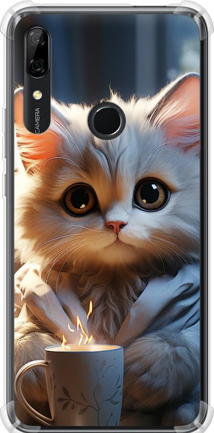 Чехол на Huawei Y9 Prime 2019 White cat (5646sp-1736-42517)