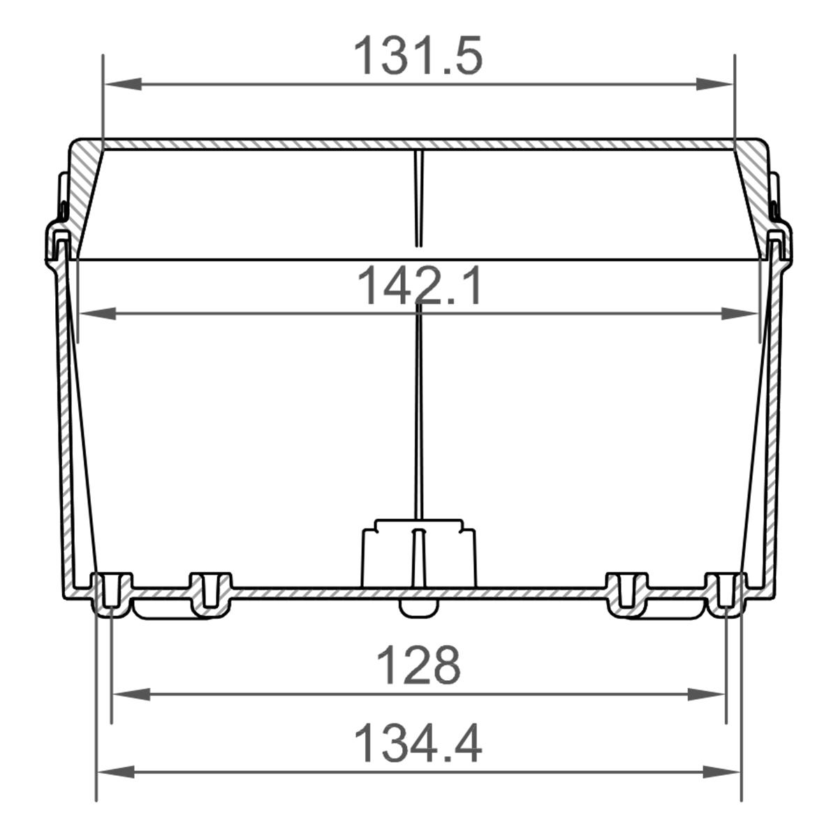 Розподільна коробка IDE IP67 155x179x100 мм (EL171) - фото 11