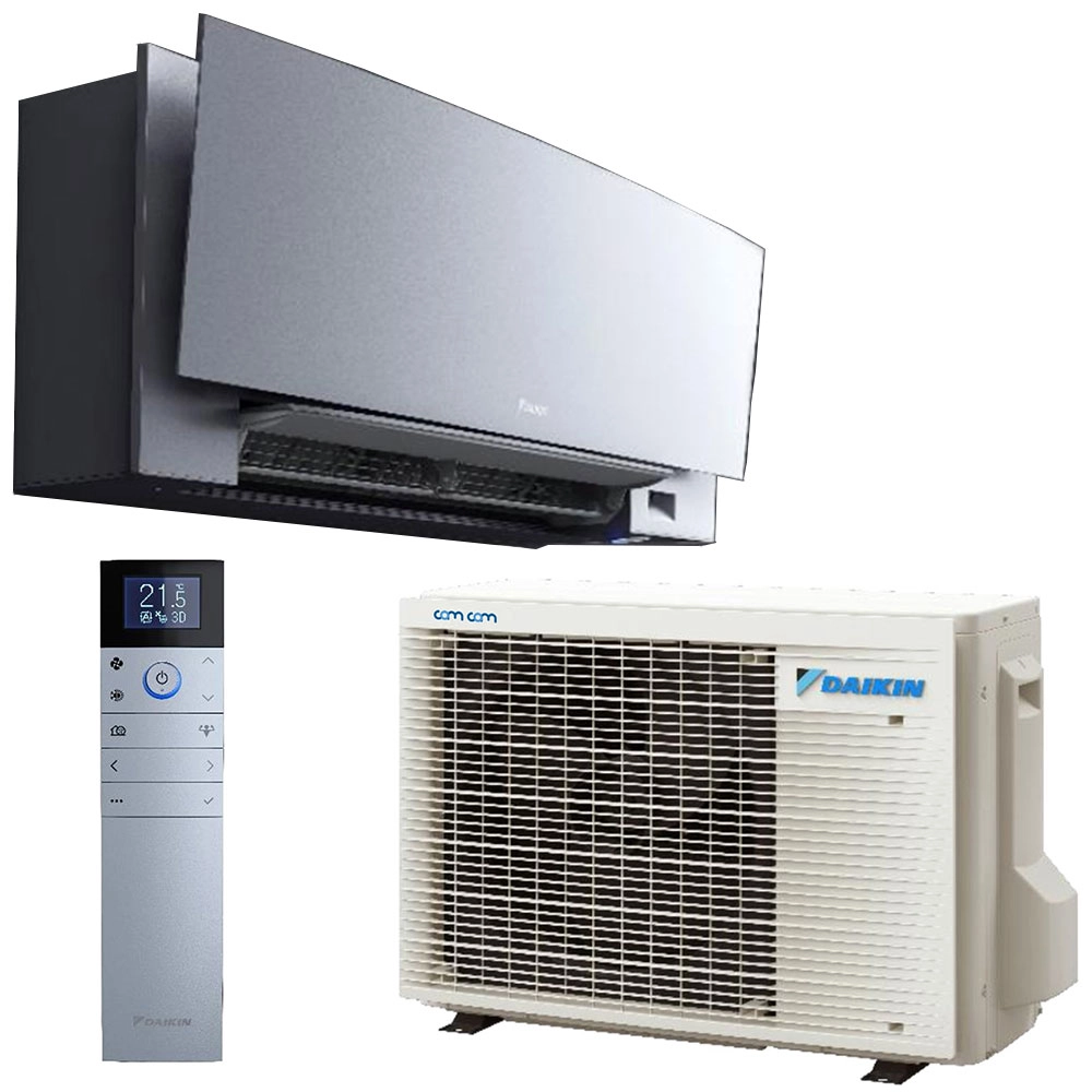 Кондиціонер Daikin Emura 3 FTXJ20AS/RXJ20A Сріблястий
