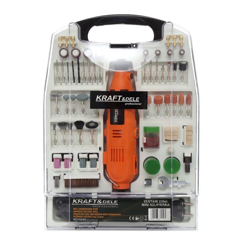 Шлифмашина прямая Kraft&Dele KD10245 2188002218 270 Вт 8000–32500 об/мин