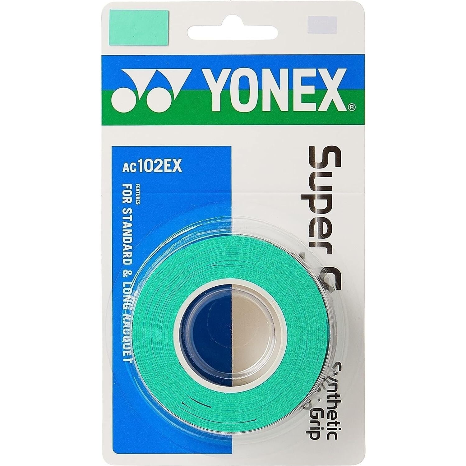 Обмотка для ракеток Yonex AC102-3 3 шт. Зеленый (AC102EX green)