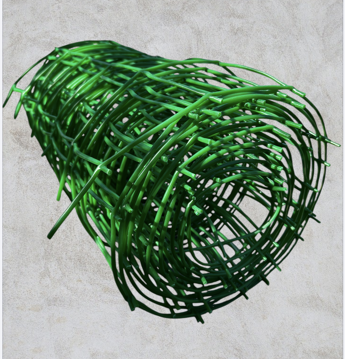 Сітка садова Клевер декоративна 85х95 мм 50 см х 10 м пластик Світло-зелений (28170828)