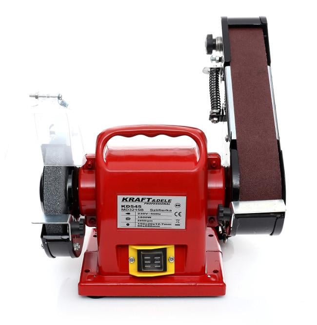 Станок точильно-шлифовальный Kraft&Dele KD545 2415714711 дисково-ленточный настольный 1800 Вт