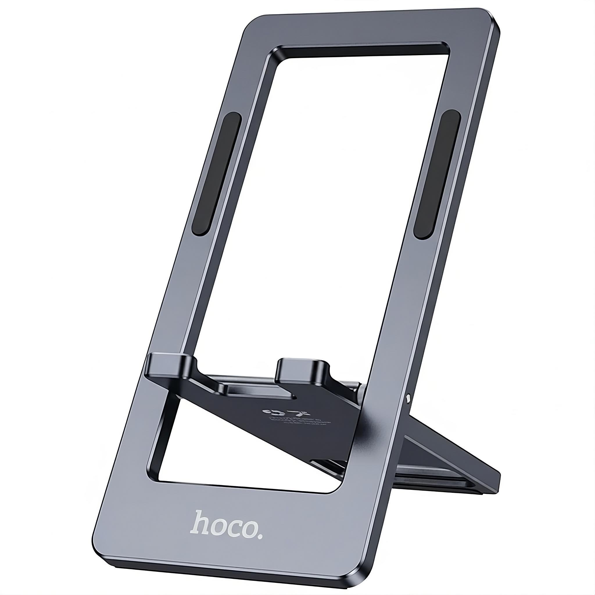 Подставка для смартфона Hoco HD11 регулируемый угол алюминиевый сплав Серый (30827570)