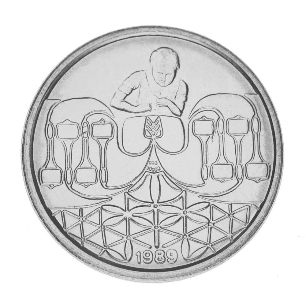 Коллекционная монета Бразилия 50 сентаво 1989 UNC (М15576)