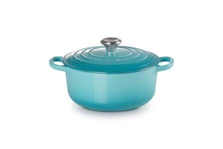 Kаструля Le Creuset Evolution 4,2 л чавунна з кришкою Turquoise (21177241702430)