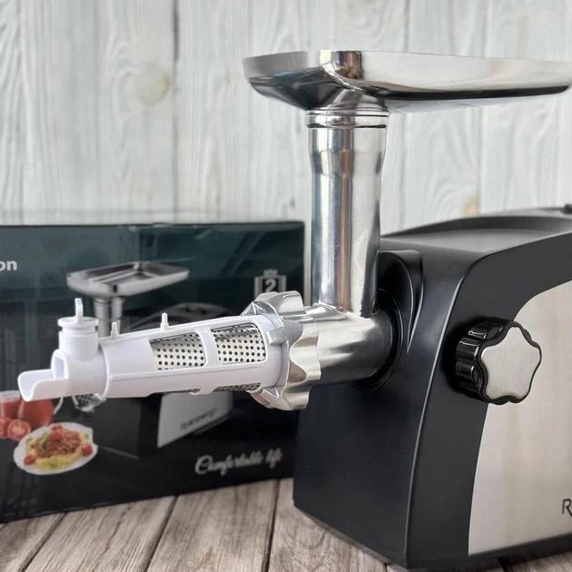 Электромясорубка профессиональная Rainberg RB-673A 3800W с соковыжималкой нержавеющая сталь - фото 6 Электромясорубка профессиональная Rainberg RB-673A 3800W с соковыжималкой нержавеющая сталь - фото 6