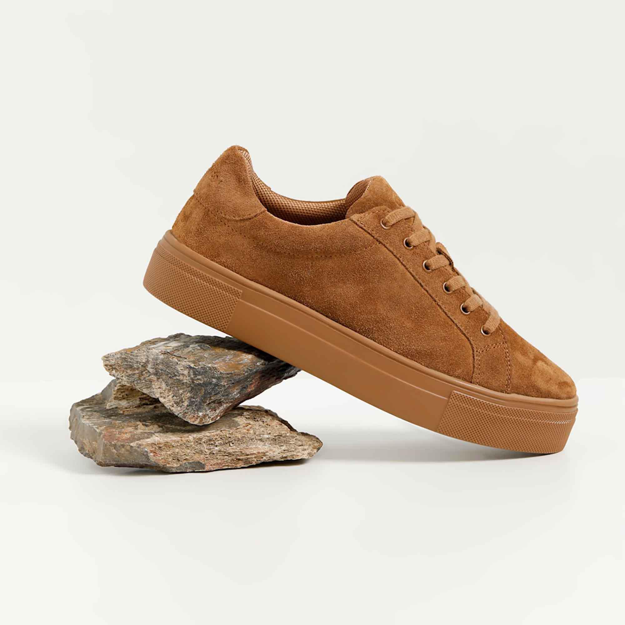 Кеды осенние женские Nine West р. 38 Коричневый (040006-38) - фото 4