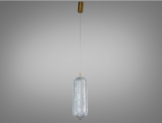Подвес LED Diasha 14 Вт Золотой (D221204/1 L400).