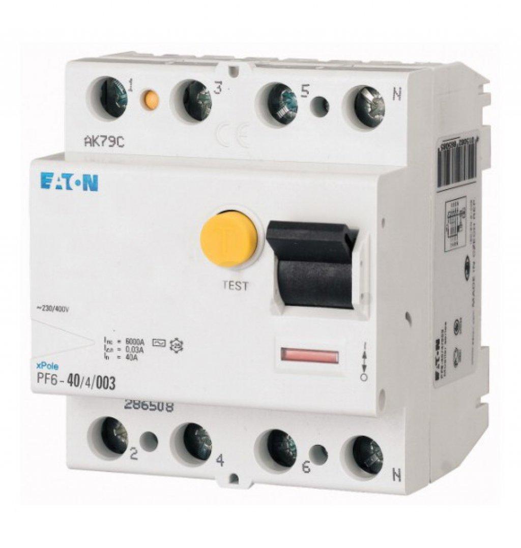 Устройство защитного отключения Eaton PF6-40/4/03 (286510)