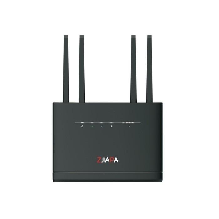 Модем-роутер Zjiapa A80 3G/4G Wi-Fi с 4 антенна Черный (1869)