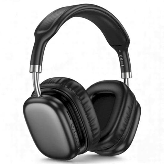 Навушники бездротові Hoco W52 Wonderful BT накладні Black (30654540)