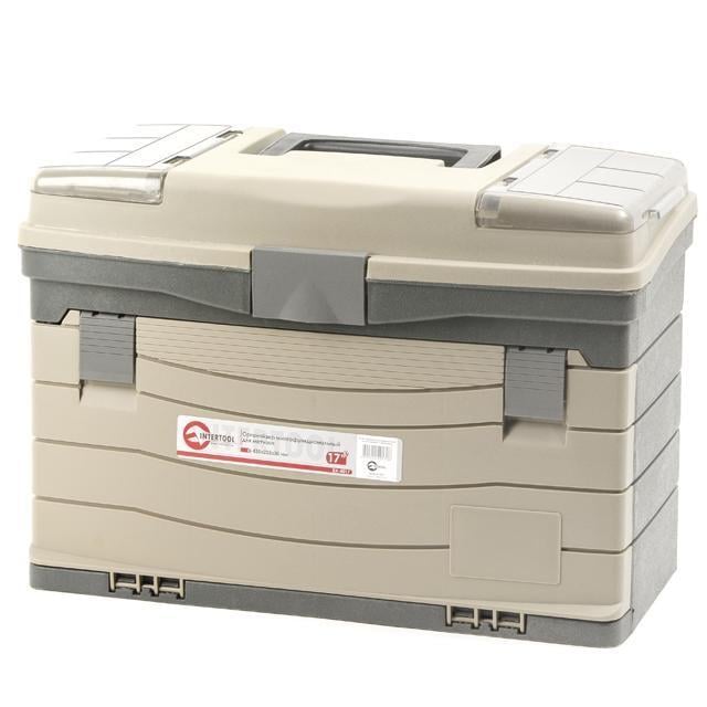 Органайзер для метизов Intertool 17 многофункциональный 435х235х300 мм