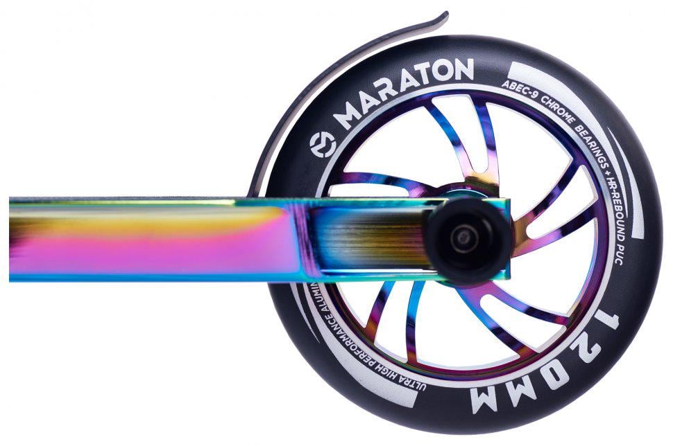 Самокат трюковой Maraton SubZero STUNT 2023 HIC 120 + PEG - фото 4