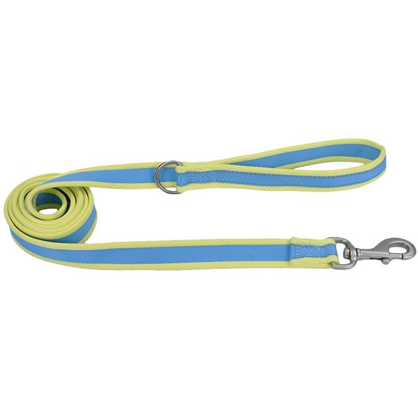 Повідець для собак Coastal Pet Attire Pro Reflective світловідбивний 2,5х1,8 м Салатово-блакитний (76484129445)