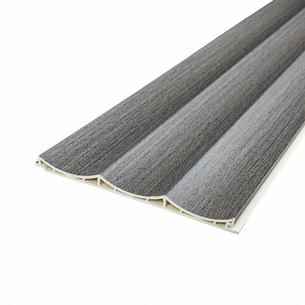 Декоративная стеновая рейка Sticker Wall WPC 205х14х2900 мм Серый (SW-00003020)