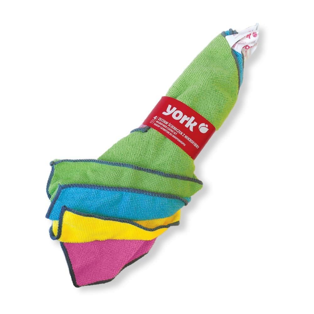 Серветки із мікрофібри York 4 шт. Серветки із мікрофібри York 4 шт.