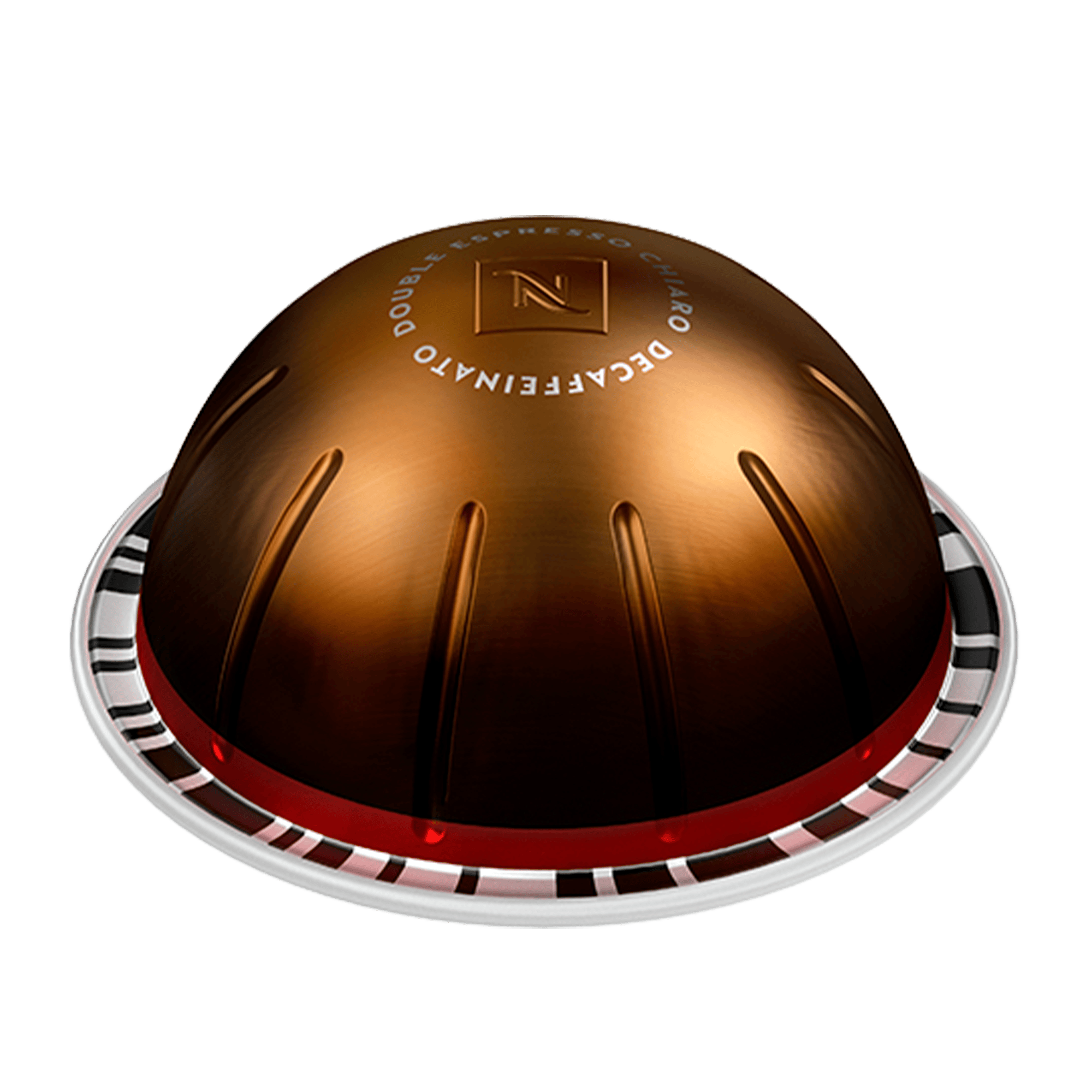 Кофе в капсулах 10 капс Nespresso Vertuo Double Espresso Chiaro Decaffeinato