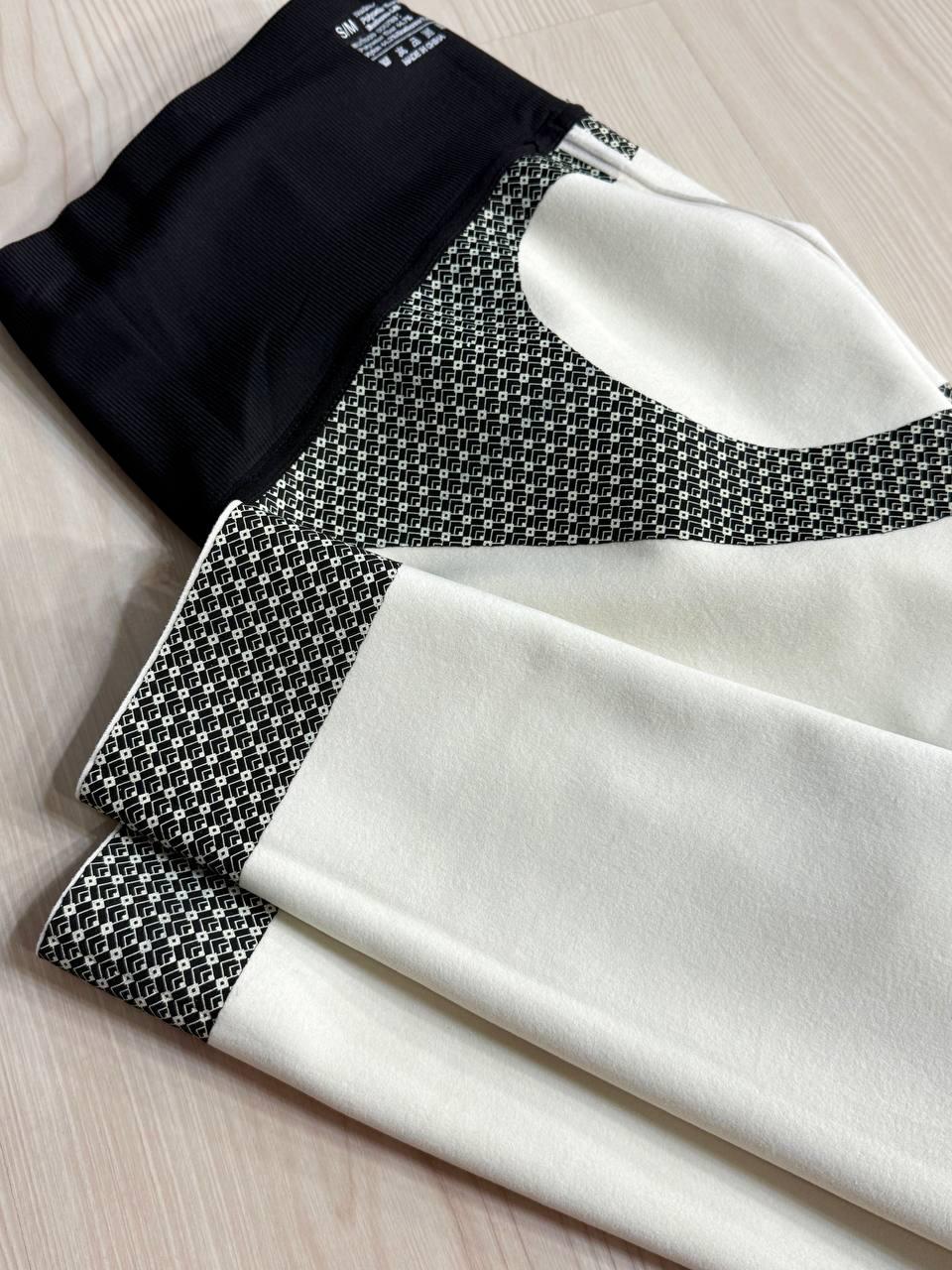 Лосины женские Kenalin 88-1 утепленные с корсетом на молнии в рубчик XS Черный (5362) - фото 9 Лосины женские Kenalin 88-1 утепленные с корсетом на молнии в рубчик XS Черный (5362) - фото 9