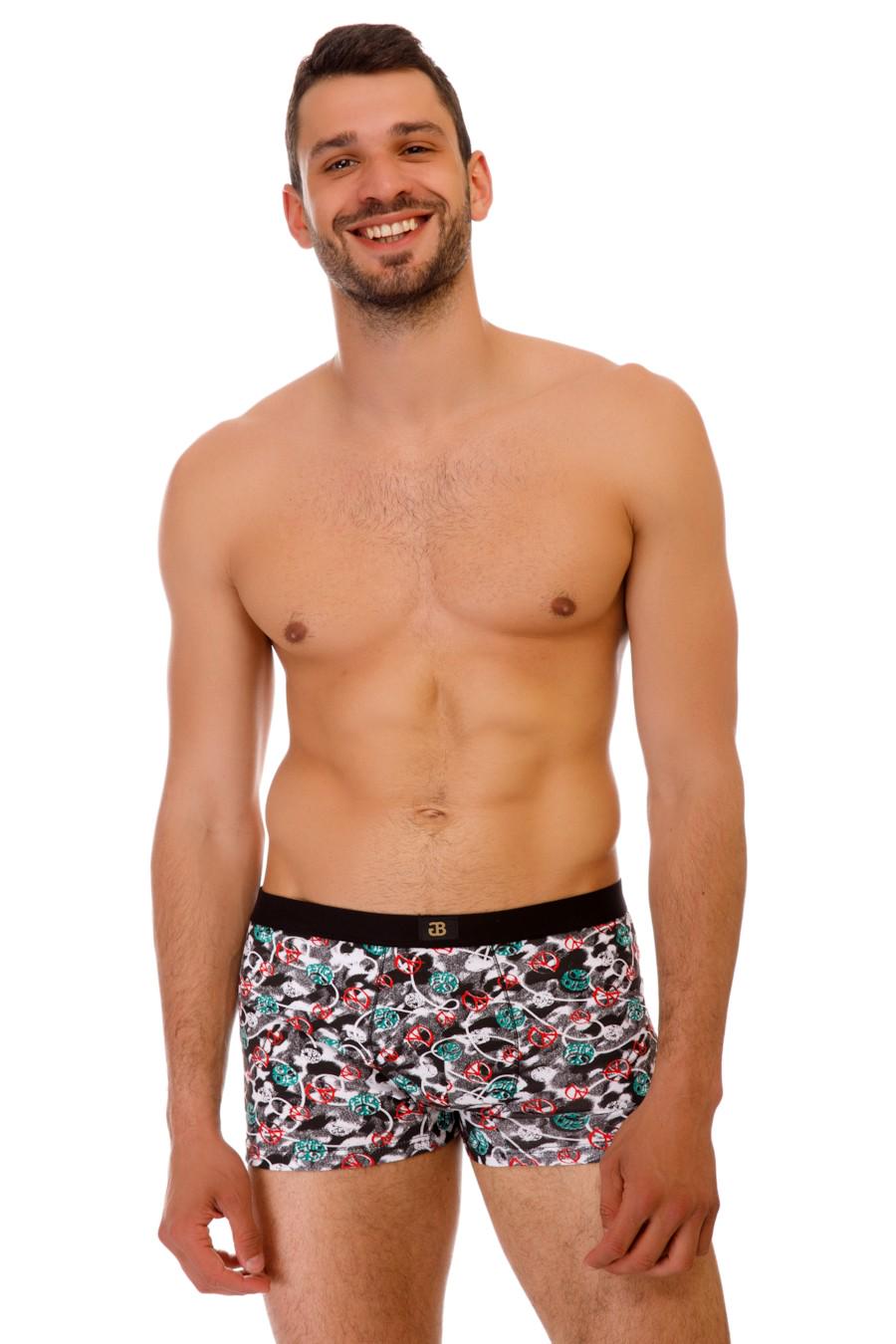 Трусы боксеры Gasoline Blu р. 48/M Черный (70838)