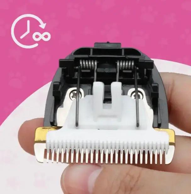 Грумінг-набір Raf R,436 для стрижки тварин машинка/насадки Золотий (623219) - фото 8 Грумінг-набір Raf R,436 для стрижки тварин машинка/насадки Золотий (623219) - фото 8