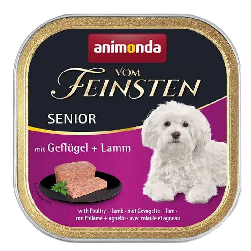 Корм вологий для собак Animonda Vom Feinsten Senior Poultry Lamb з птахом та ягнятим 150 г (AM-82623)