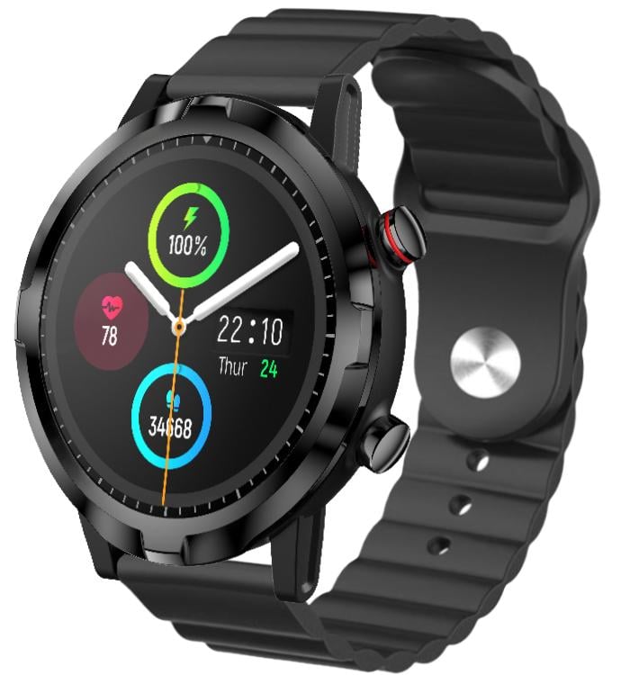 Ремешок Wave для Haylou Smart Watch RT LS05S 22 мм Black (23209-2B)