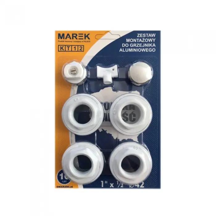 Комплект подключения к секционным радиаторам универсальный MAREK 1"х3/4" (260132499) Комплект подключения к секционным радиаторам универсальный MAREK 1"х3/4" (260132499)