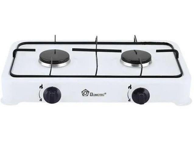 Таганок Domotec MS-6662 на 2 конфорки Білий