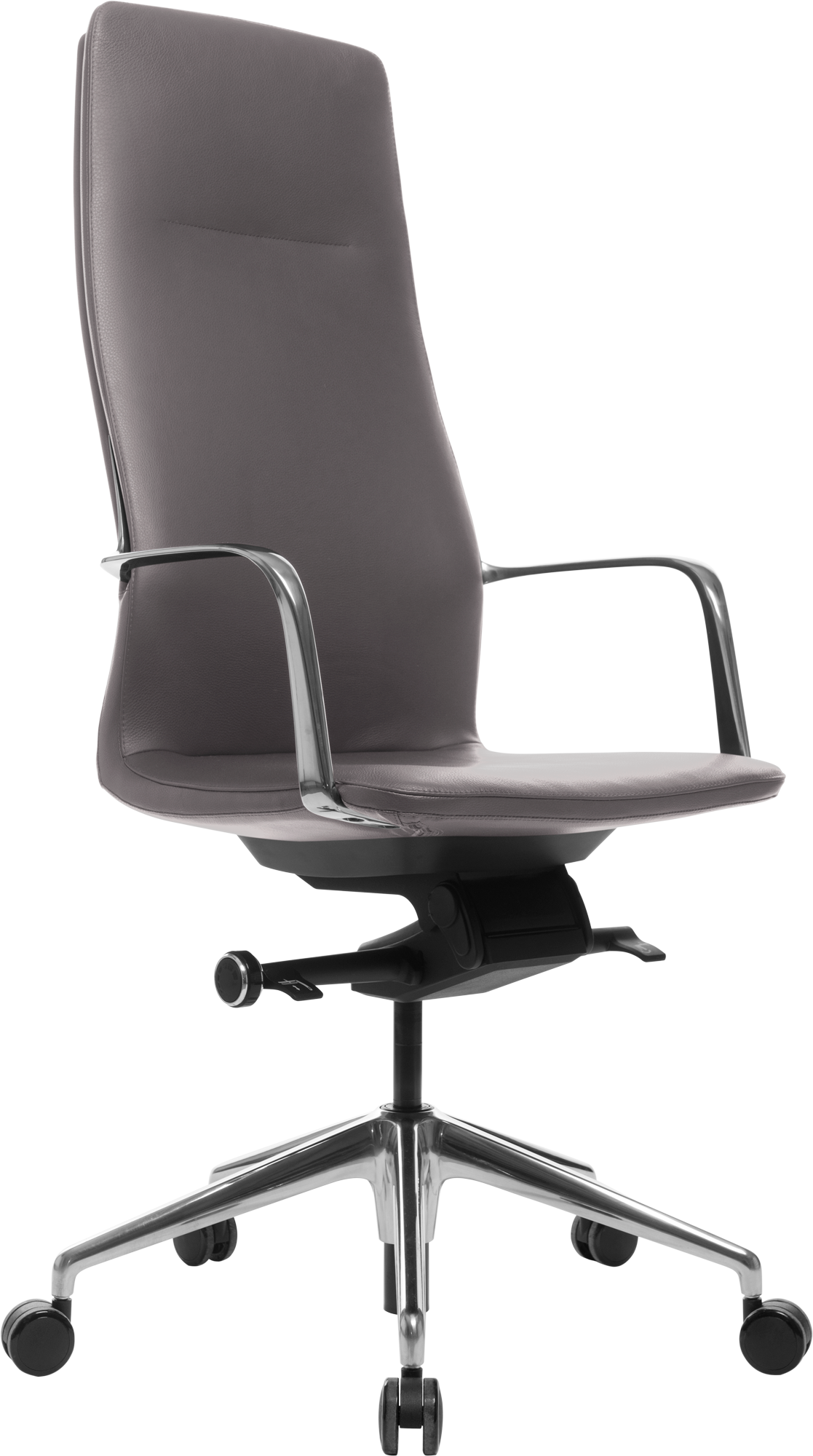 Кресло офисное GT Racer X-004A13 Leather Dark Gray