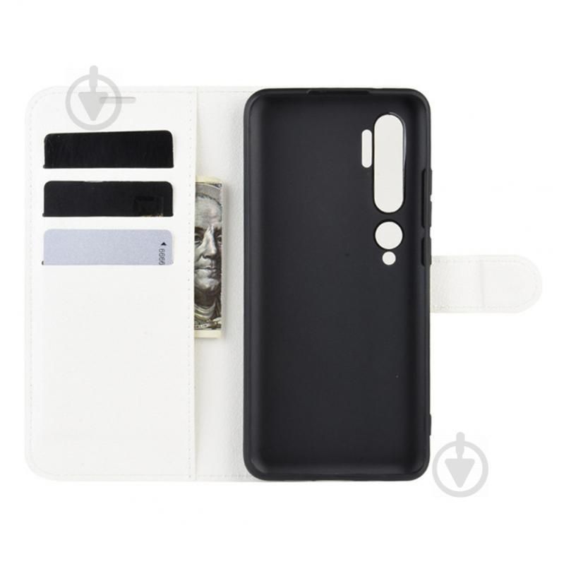 Чохол-книжка Litchie Wallet Xiaomi Mi Note 10 / Mi Note 10 Pro / CC9 Pro White (hub_QysD78936) - фото 3