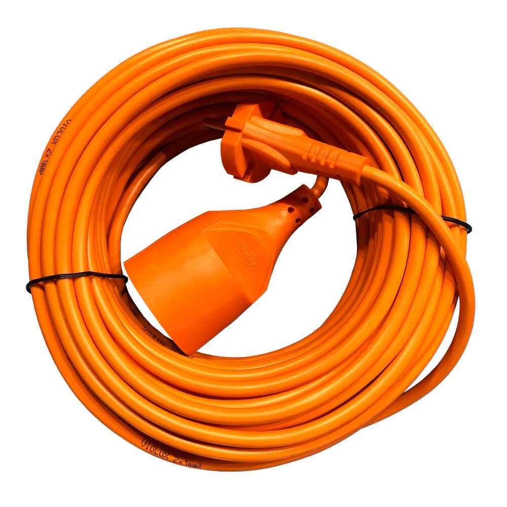 Подовжувач одномісний Violux 2х1,5 мм2 без заземлення 20 м (931201)