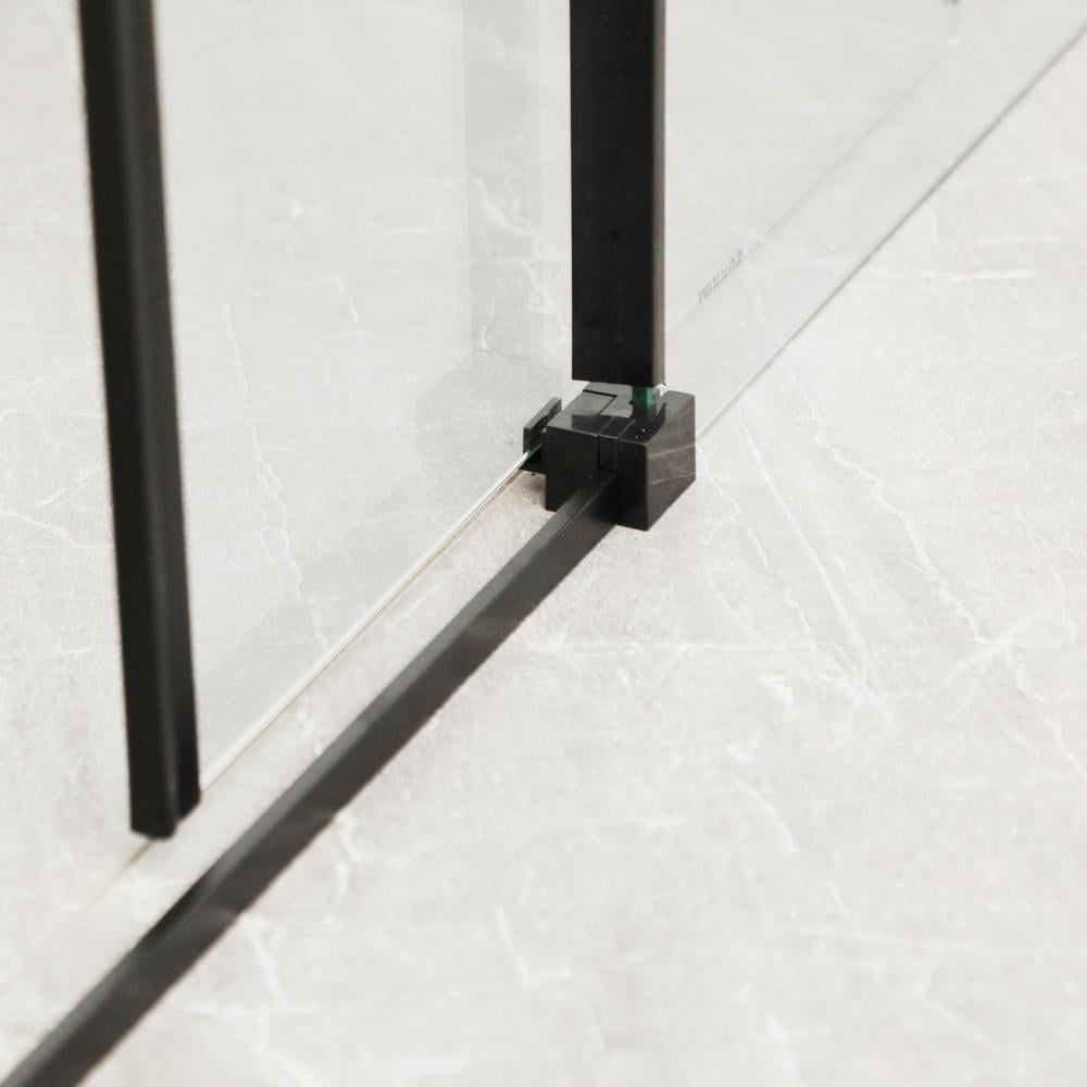 Душевая кабина без поддона MIXXUS Premium DIVERSE SC03-100x80x195-TR прозрачное стекло 6 мм Black (MI6866) - фото 3 Душевая кабина без поддона MIXXUS Premium DIVERSE SC03-100x80x195-TR прозрачное стекло 6 мм Black (MI6866) - фото 3