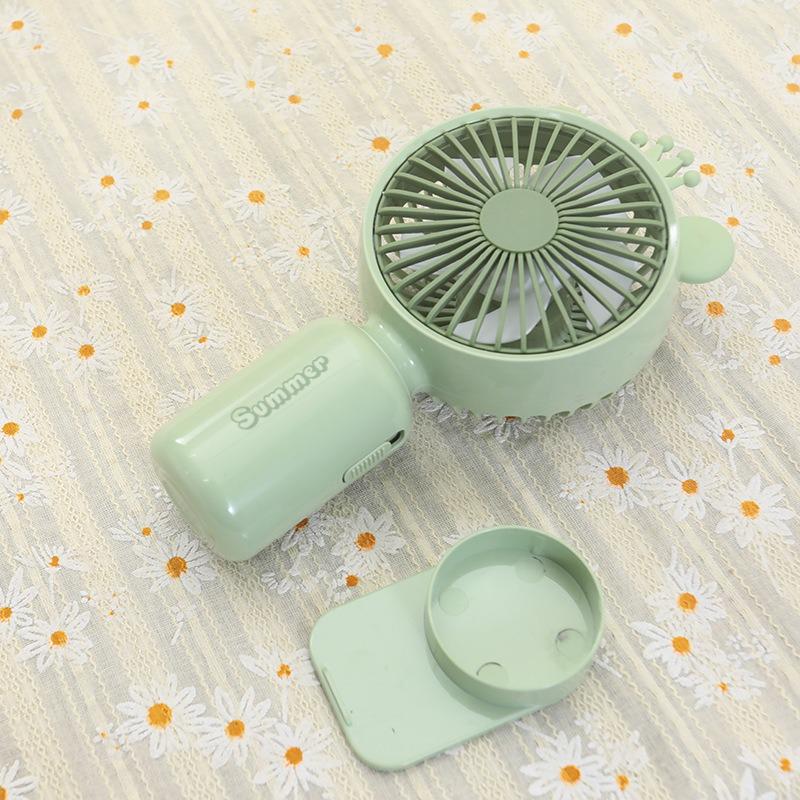 Портативний вентилятор з ріжками Олень на акумуляторі та USB - фото 7 Портативний вентилятор з ріжками Олень на акумуляторі та USB - фото 7