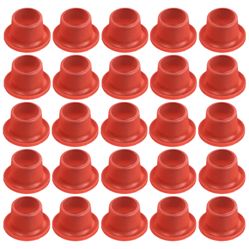 Герметичные прокладки TapGasket силиконовые для крана 25 шт. Красный (2191)