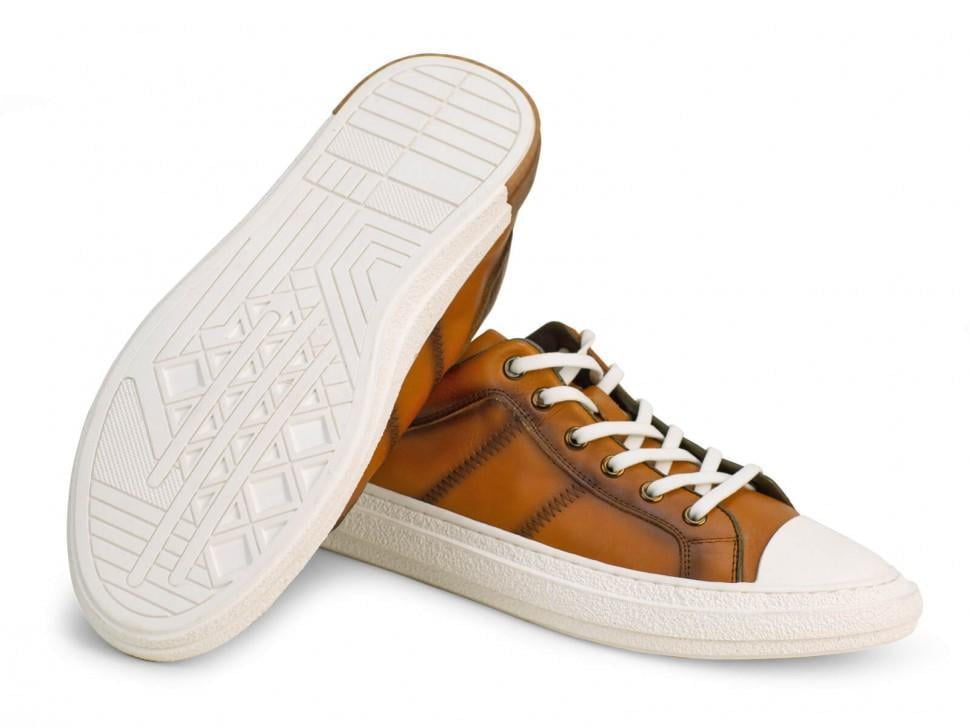 Кеди чоловічі Dan Marest 7221177 натуральна шкіра р. 39 Світло-коричневий (21169) - фото 2