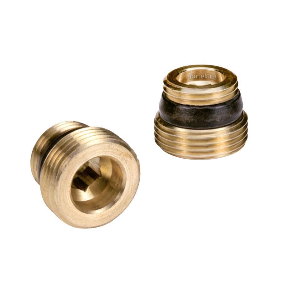 Ниппель для крана радиаторного Giacomini R483Y003 1/2"X3/4" (SW-12124)