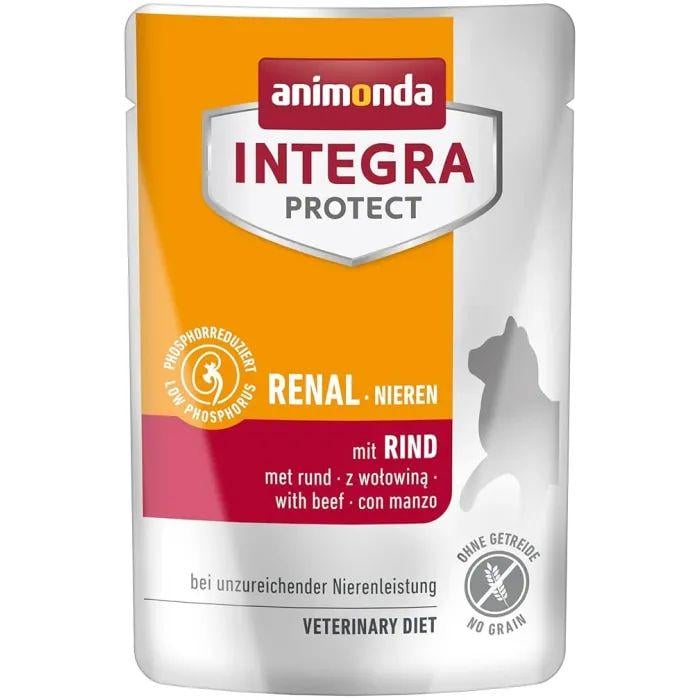 Корм влажный для кошек Animonda INTEGRA PROTECT при болезнях почек с телятиной 85 г