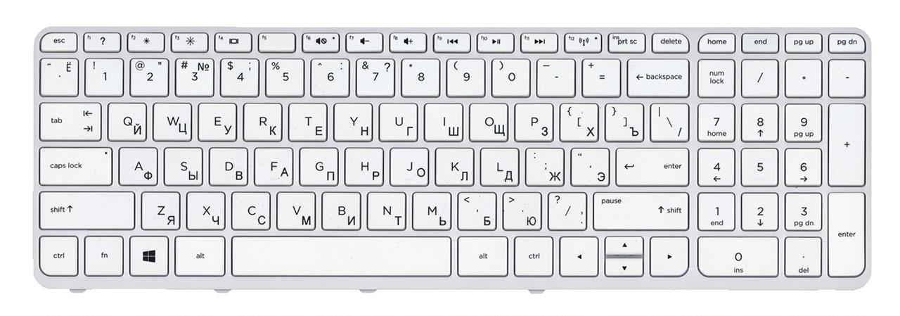 Клавиатура для ноутбука HP 255 G3 матовая (719853-251)