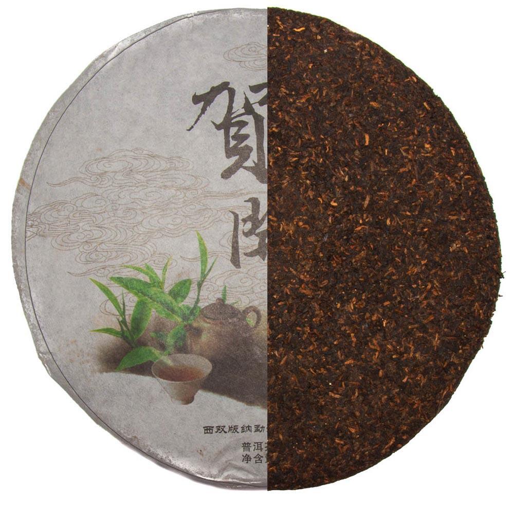 Чай Шу Пу Эр Флейта и журавли 2016 г. 357 г