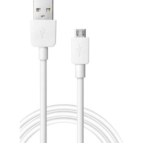 Кабель USB AM to micro BM 1 м Білий (USB08-01M)