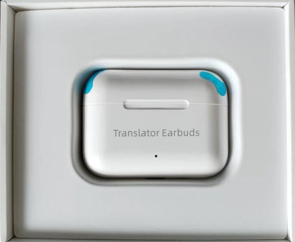 Наушники беспроводные Translator Earbuds TWS Ai Voice M6 перевод в реальном времени 71 язык Белый Наушники беспроводные Translator Earbuds TWS Ai Voice M6 перевод в реальном времени 71 язык Белый