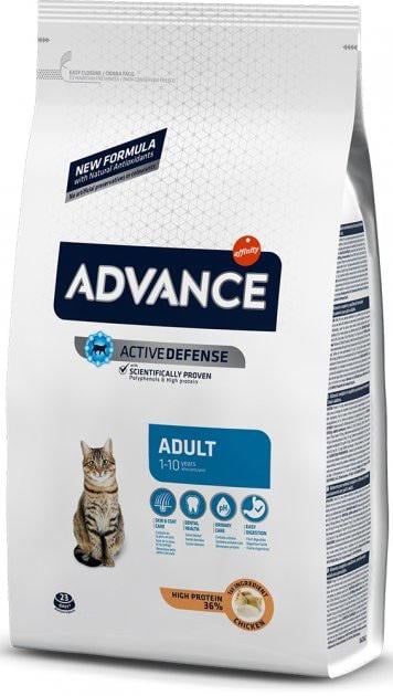 Корм сухой для кошек Advance Cat Chicken & Rice 3 кг (573311)